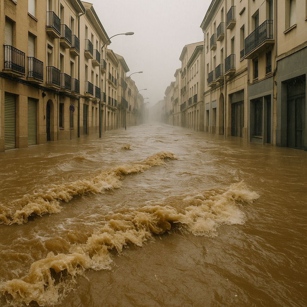 Daños por inundación tras la DANA en octubre